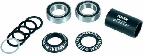 Boitier De Pedalier Federal V2 Mid Black - Boitier de pédalier - MID - 19mm