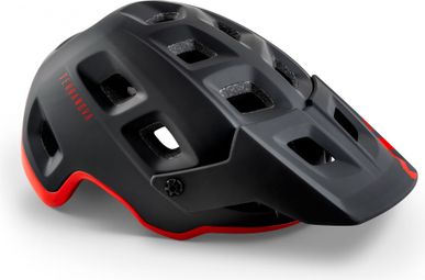 MET Terranova All-Mountain Helm Zwart Mat Rood 2022