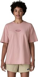 Patagonia '95 Oval Logo Oversized Short Sleeve T-Shirt Purple Women's
