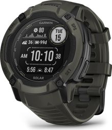 Montre GPS Garmin Instinct 2X Solar Vert Moss