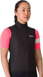 Rapha Core dames mouwloze trui zwart