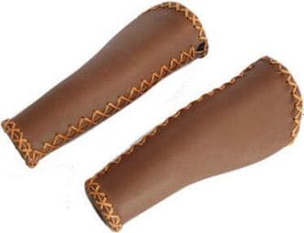 VELO Grips Cuir Ergo 135 D Marron(