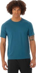 Salomon Sense Aero Short Sleeve Jersey Blauw Heren