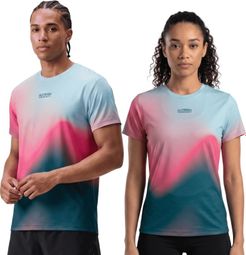 Maglietta da corsa Alltricks Community unisex blu / rosa