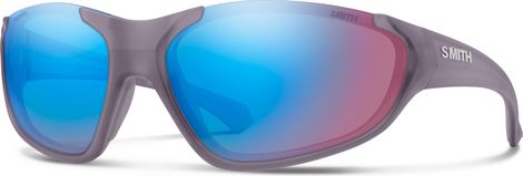 Smith Sliders Sunglasses in Pink-Blue ChromaPop Mirror