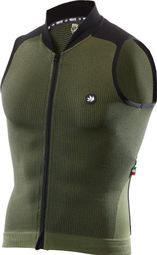 Sixs Clima 2 Mouwloze Trui Groen Unisex