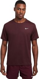 Men's Nike Dri-Fit UV Miler Red short sleeve jersey