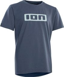 ION Logo DR Kurzarm Trikot Blau Kinder