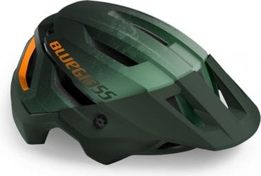 Bluegrass Rogue MTB Helm Groen Oranje Mat