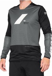 Long Sleeve 100% R-Core X Jersey Charcoal / Black