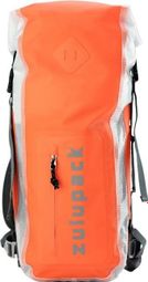 Sac à dos étanche 18L orange Zulupack