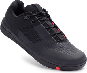 Crankbrothers Stamp Lace Zapato Unisex Negro / Rojo