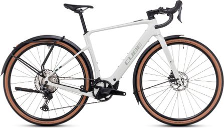 Vélo Cube Nuroad Hybrid C:62 Race FE 400X desertstone´n´green 2025