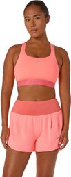 Women's Asics Road Compression Coral Bra