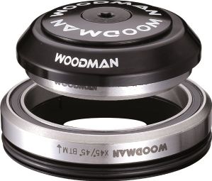 WOODMAN Jeu de Direction Intégré Conique AXIS IC 1-1/8'' 1.5'' K SPG Comp 7 avec Réducteur Noir