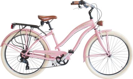 Vélo de ville Via Veneto VV790L CRUISER  cadre en aluminium  6 vitesses  roues 26 × 2.125