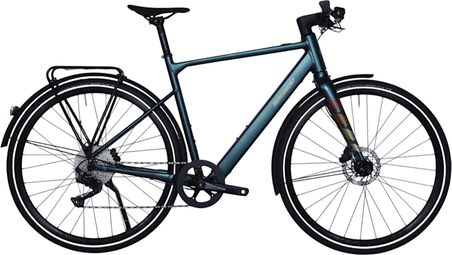 Elektrisches Stadtrad Bergamont E-Sweep Tour Shimano Deore 10V Mahle 250Wh Grün 2023 - Ausstellungsfahrrad