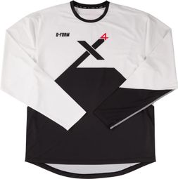 Maillot Manche Longue G-Form Pro X4 Blanc/Noir