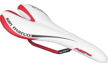 SAN MARCO Saddle ASPIDE White Red