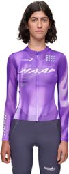 Maap WorldTour 26 Pro Air 3.0 paars damesfietsshirt met lange mouwen