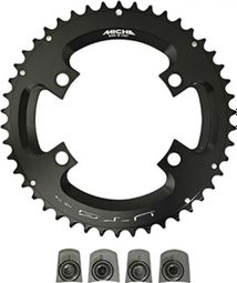 PLATEAU ROUTE 4BRA D.110 POUR SHIMANO ULTEGRA 6800 MICHE UTG 46DTS EXTERIEUR NOIR 11V.