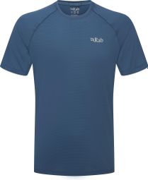 T-Shirt Manches Courtes Rab Sonic Bleu Homme