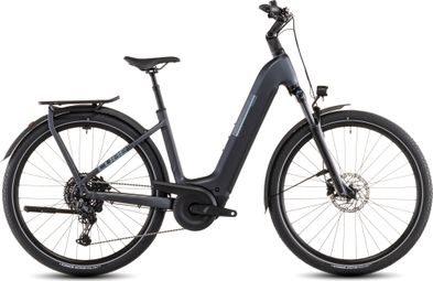 Cube Kathmandu Hybrid One 800 Elektrische Trekkingfiets Shimano Cues 10S 800 Wh 700 mm Metallic Grijs 2026
