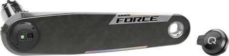 Sram Force E1 DUB kruk met vermogensmeter, zwart (linker kruk)
