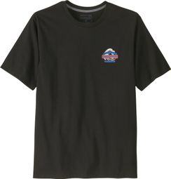 T-Shirt Manches Courtes Patagonia Great Waves Responsibili-Tee Noir Homme