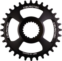 Burgtec Direct Mount Shimano Narrow Wide 12V Black Chainring