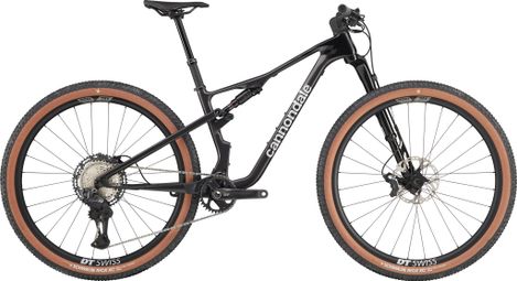 Cannondale Scalpel 2 Lefty 29'' Full-Suspension Mountain Bike with Shimano Di2 12-Speed Drivetrain in Smoke Black