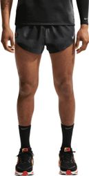 Nike AeroSwift split-short voor heren, zwart