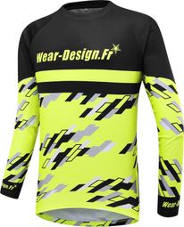 MAILLOT ENDURO VTT JAUNE