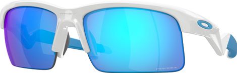 Kinderbrillen Oakley Capacitor White / Prizm Sapphire / Ref: OJ9013-0262