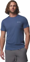Columbia Zero Rules lichtblauw technisch T-shirt voor heren