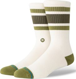Chaussettes Stance Boyd Crew Vert/Beige