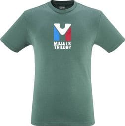 T-Shirt Millet Chamonix Trilogy Vert Homme