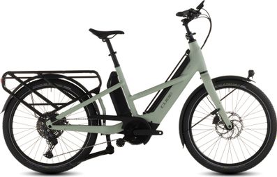 Vélo Cargo Longtail Électrique Cube Longtail Hybrid 800 Shimano Cues 11V 800 Wh 26'' Vert Pea 2026
