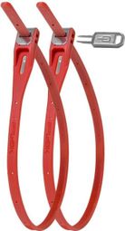 Hiplock Z Lok Cable Lock Red (x2)