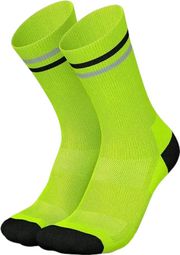 Incylence High-Viz V1 Running Socks Fluorescent Yellow
