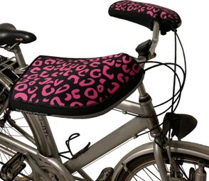 Tucano Urbano City Leopard / Black / Pink Handlebar Sleeves