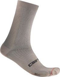 Castelli Espresso 18 Beige Socken