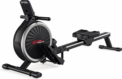 Rameur Fitness H2 Magnétique Série D Noir