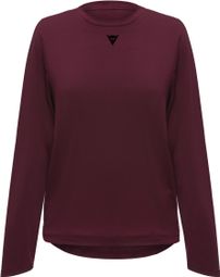 Maillot de manga larga para mujer Dainese HgROX Burdeos
