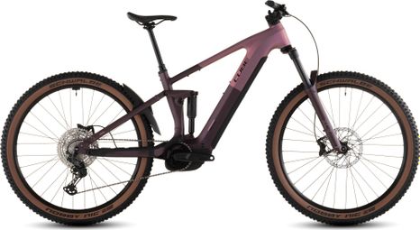 Cube Stereo Hybrid One44 Pro 800 Electric Full Suspension MTB Shimano Deore/Deore XT 12S 800 Wh 29'' Shift Blush Pink Raisin 2026