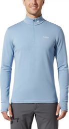 Finn Zip 210 – Sous-vêtement mérinos zippé chaud bleu