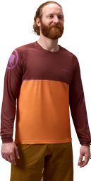 Warten Bild – Langarmtrikot Endura Core Printed Orange Herren