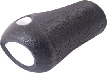 GAZELLE Grips Cap Left Basic 88 Mm - Noir Avec Passepoil Blanc