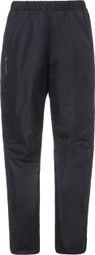 Damen Regenhose Vaude Fluid Full-Zip Pants Schwarz