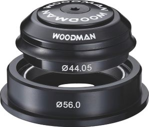  Serie Sterzo Semi Integrata Conica WOODMAN SI CR 1-1/8'' 1.5'' K SPG Comp Nera Con Riduttore